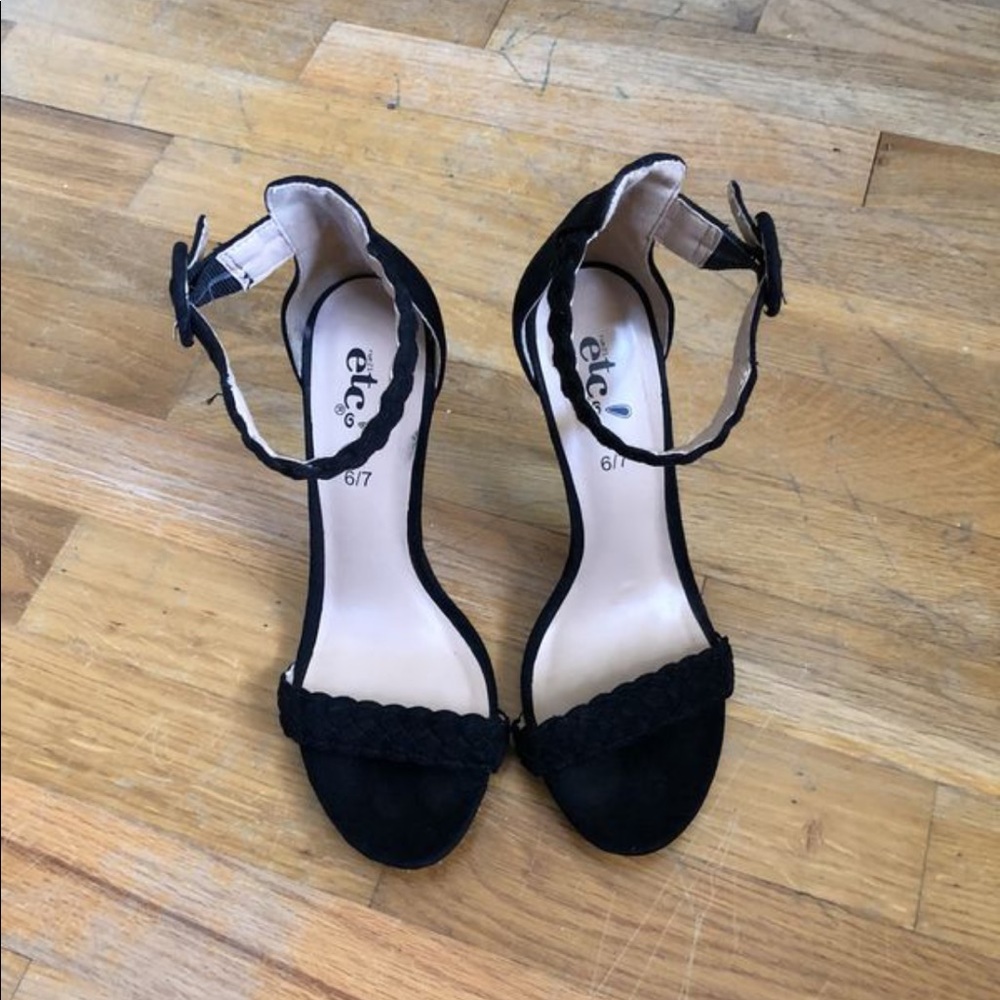 Strap heels